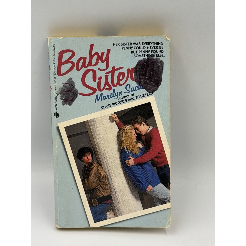 Baby Sister Marilyn Sachs 1987 Vintage Flare Paperback YA Teen Fiction